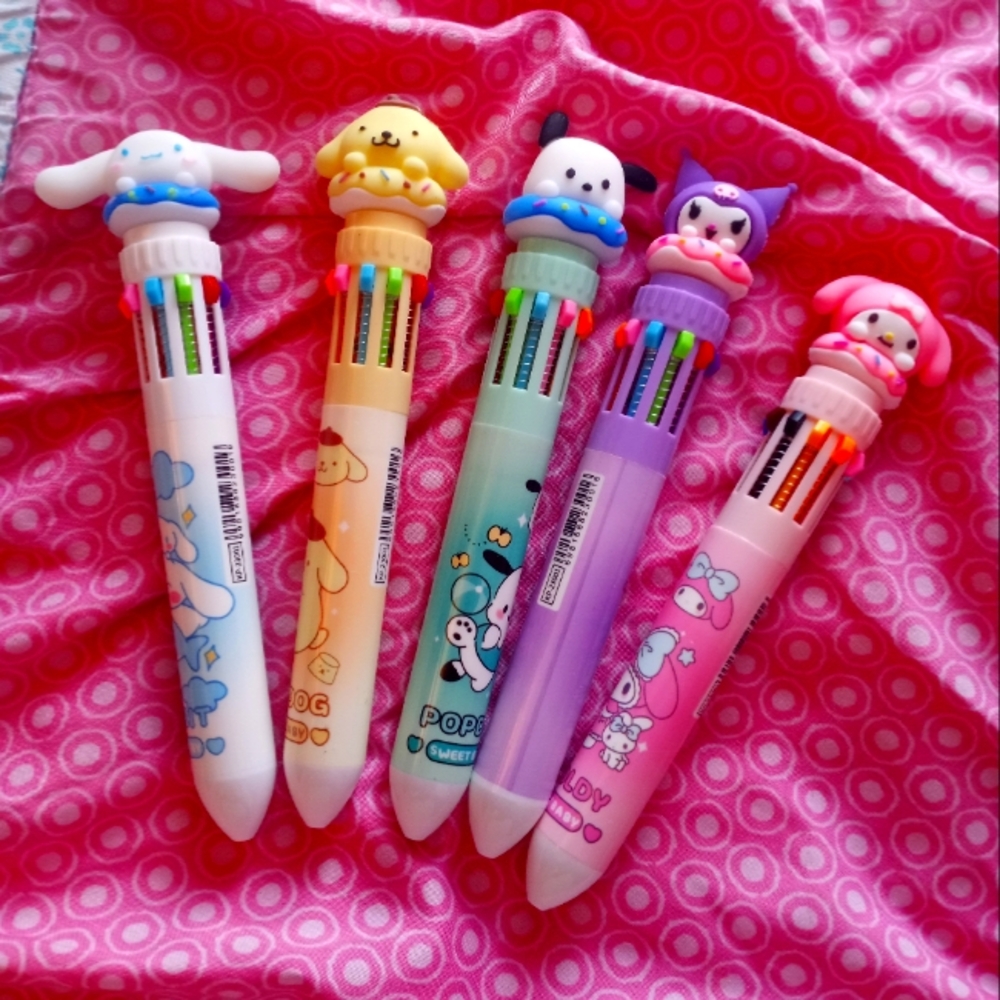 5 sanrio pens